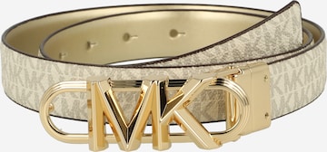 Cintura di MICHAEL Michael Kors in oro: frontale