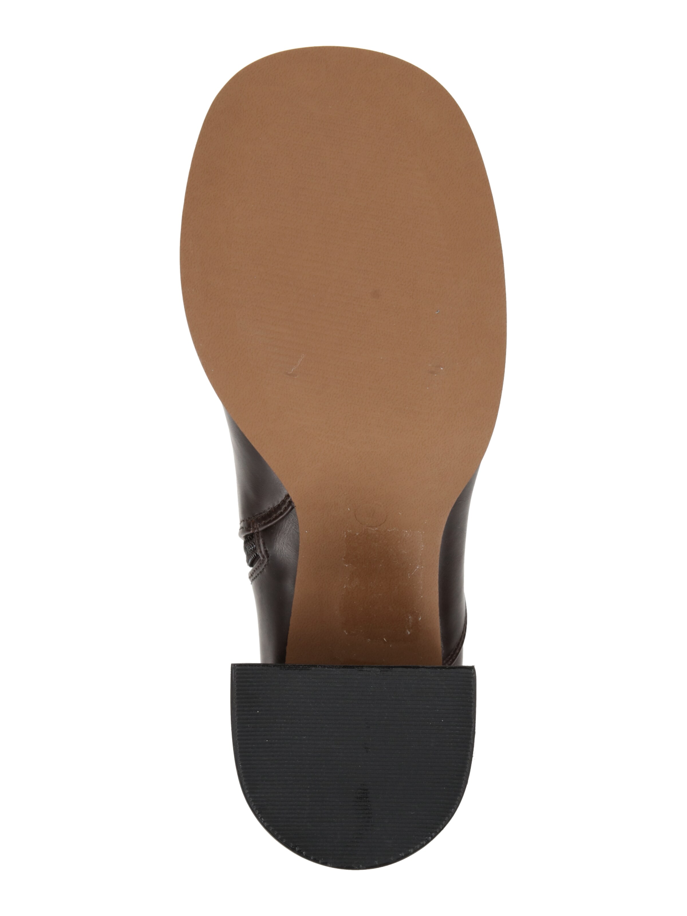 TOPSHOP - Botim 'Penny' em castanho
