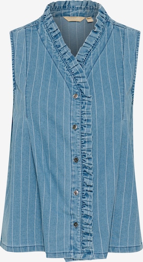 Liemenė 'CU Renny' iš CULTURE, spalva – tamsiai (džinso) mėlyna / balta, Prekių apžvalga