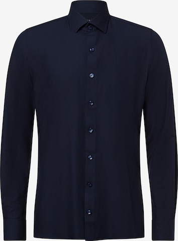 Finshley & Harding Slim Fit Hemd ' ' in Blau: Vorderseite