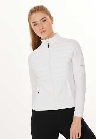 ENDURANCE Športna jakna 'Beistyla' | bela barva: sprednja stran