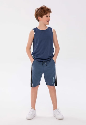 MINOTI Regular Sportbroek in Blauw