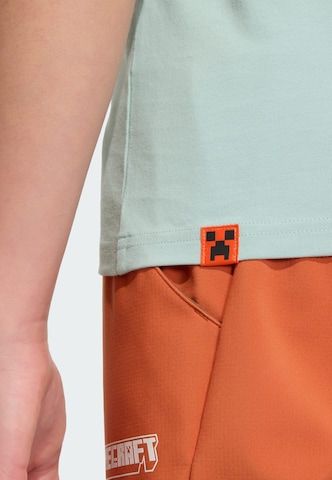 ADIDAS TERREX Funktionsshirt 'Minecraft' in Grün