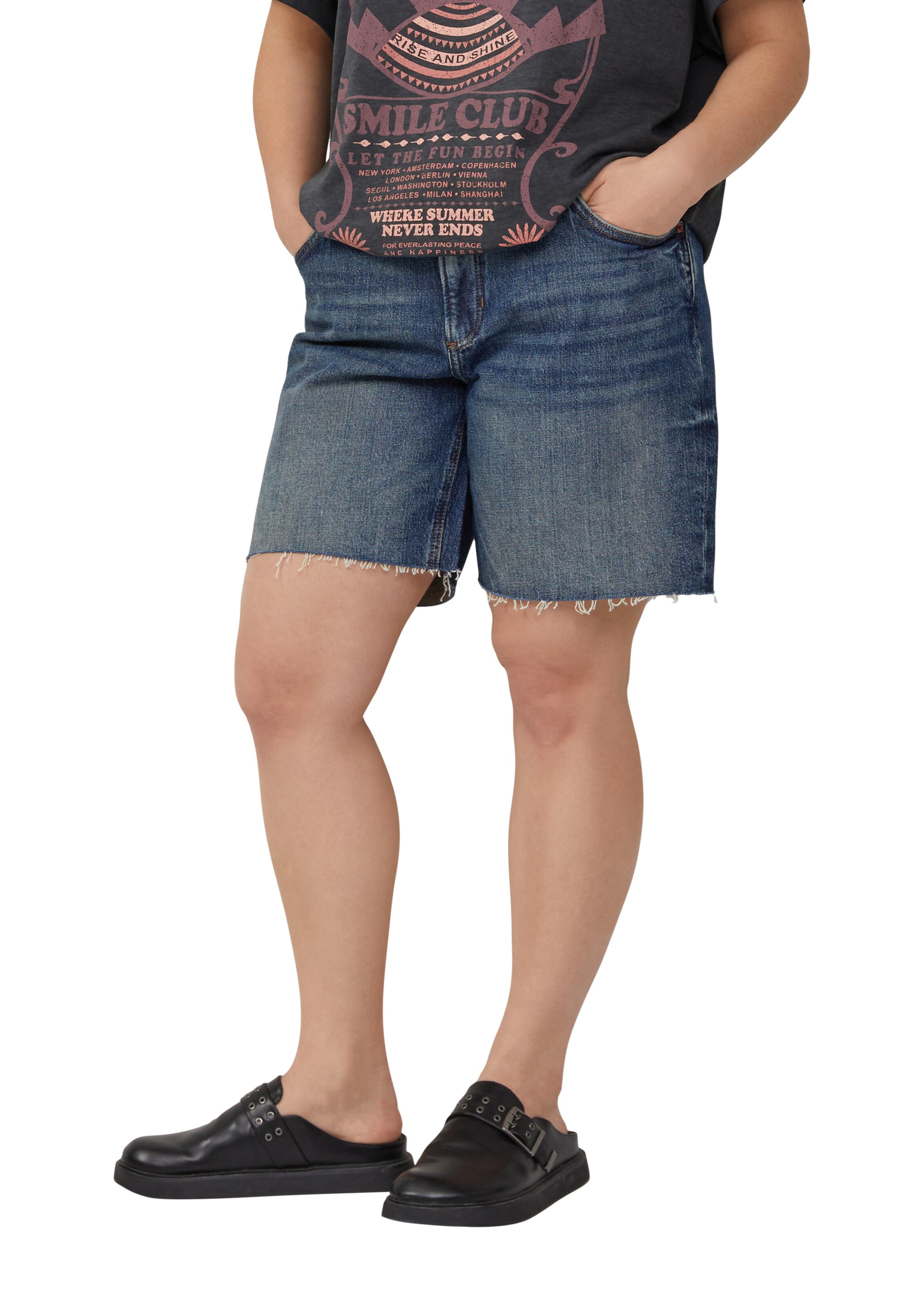 QS Regular Jeans in Blau