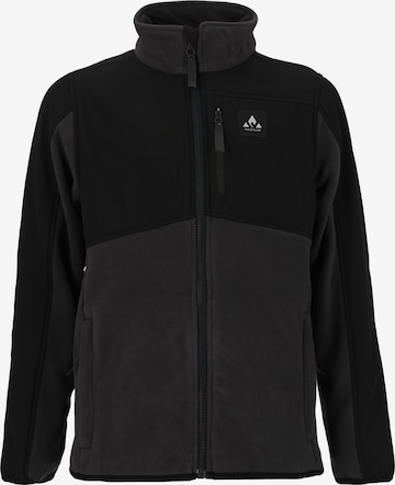 Whistler Fleece Jacket 'Evo' in Black: front