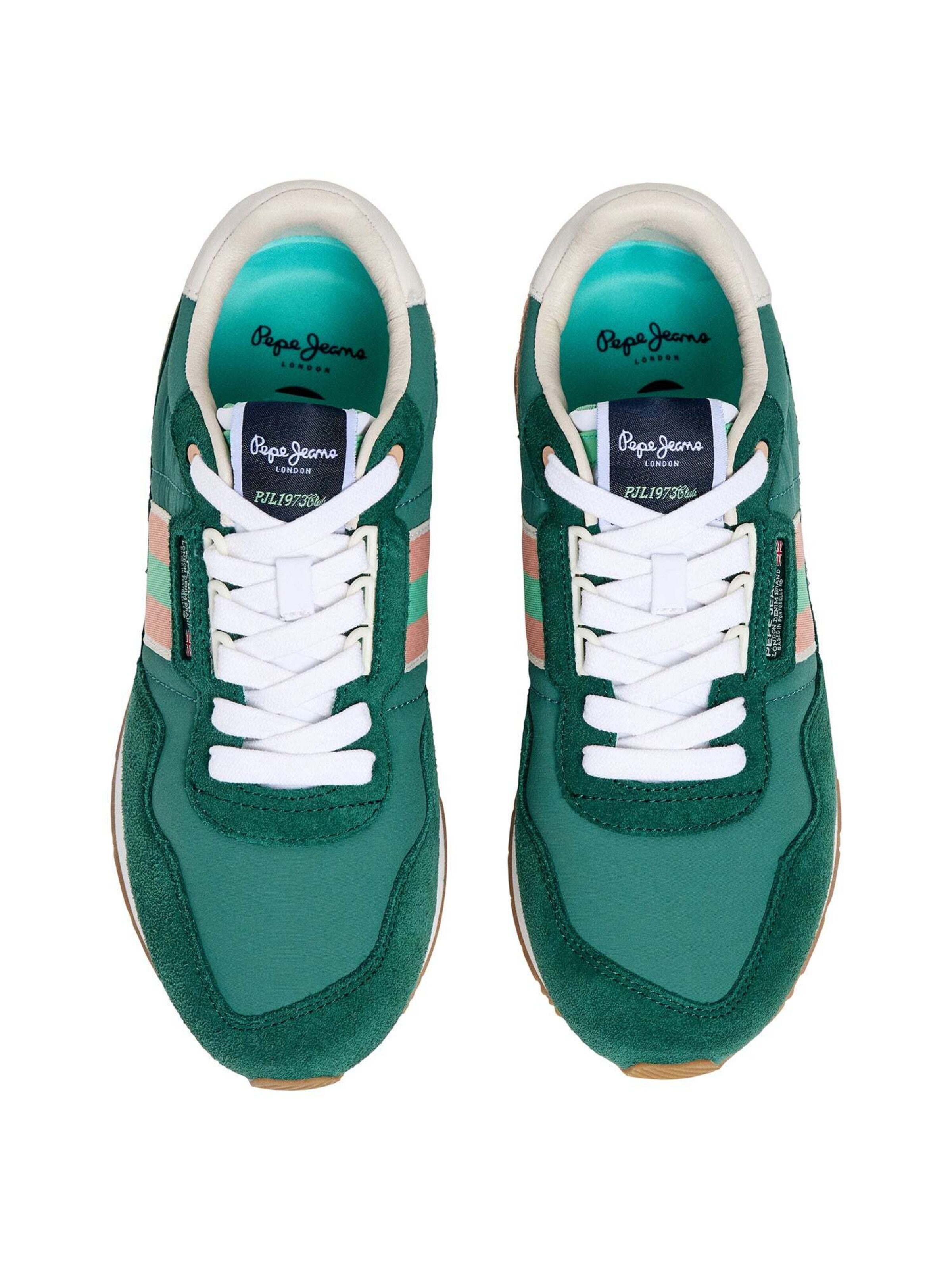 Pepe Jeans Sneakers laag 'AIDEN TAPE' in Groen