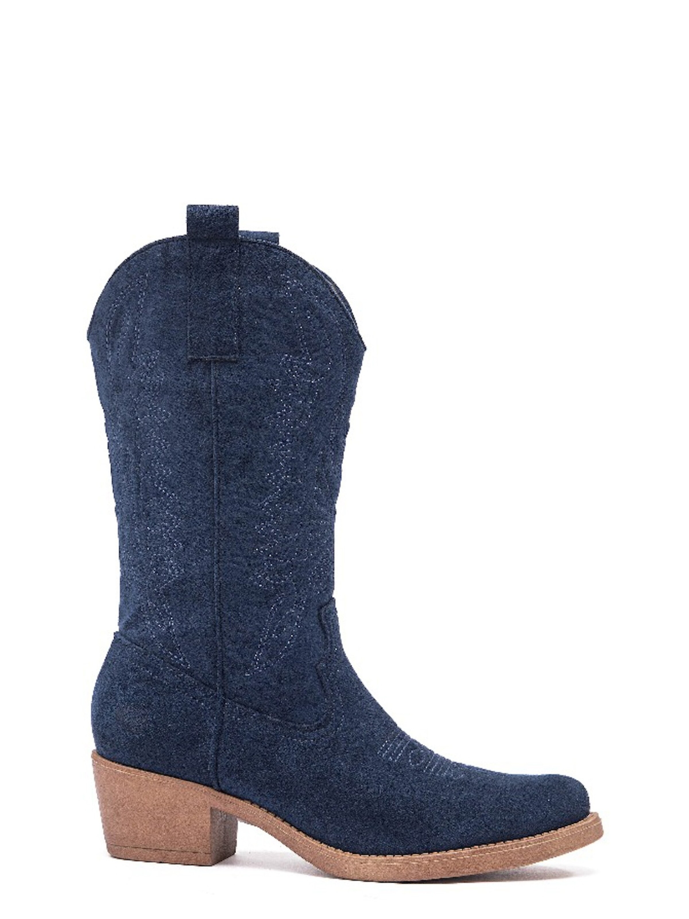 Bottes de cowboy Smile Favorites en bleu