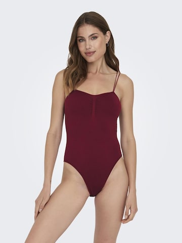 ONLY Bodysuit in Red
