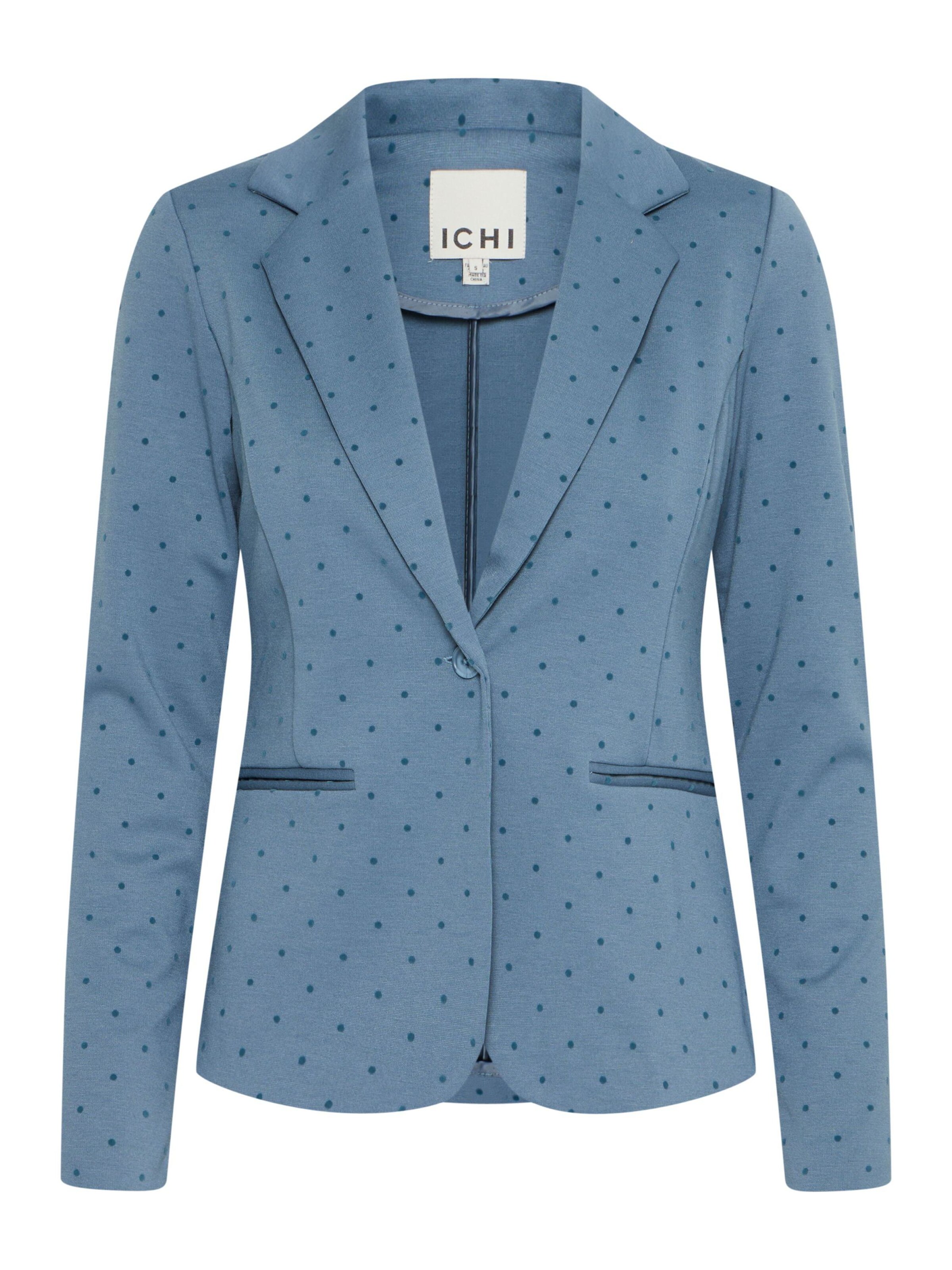 ICHI Blazer 'Kate' in Blue: front