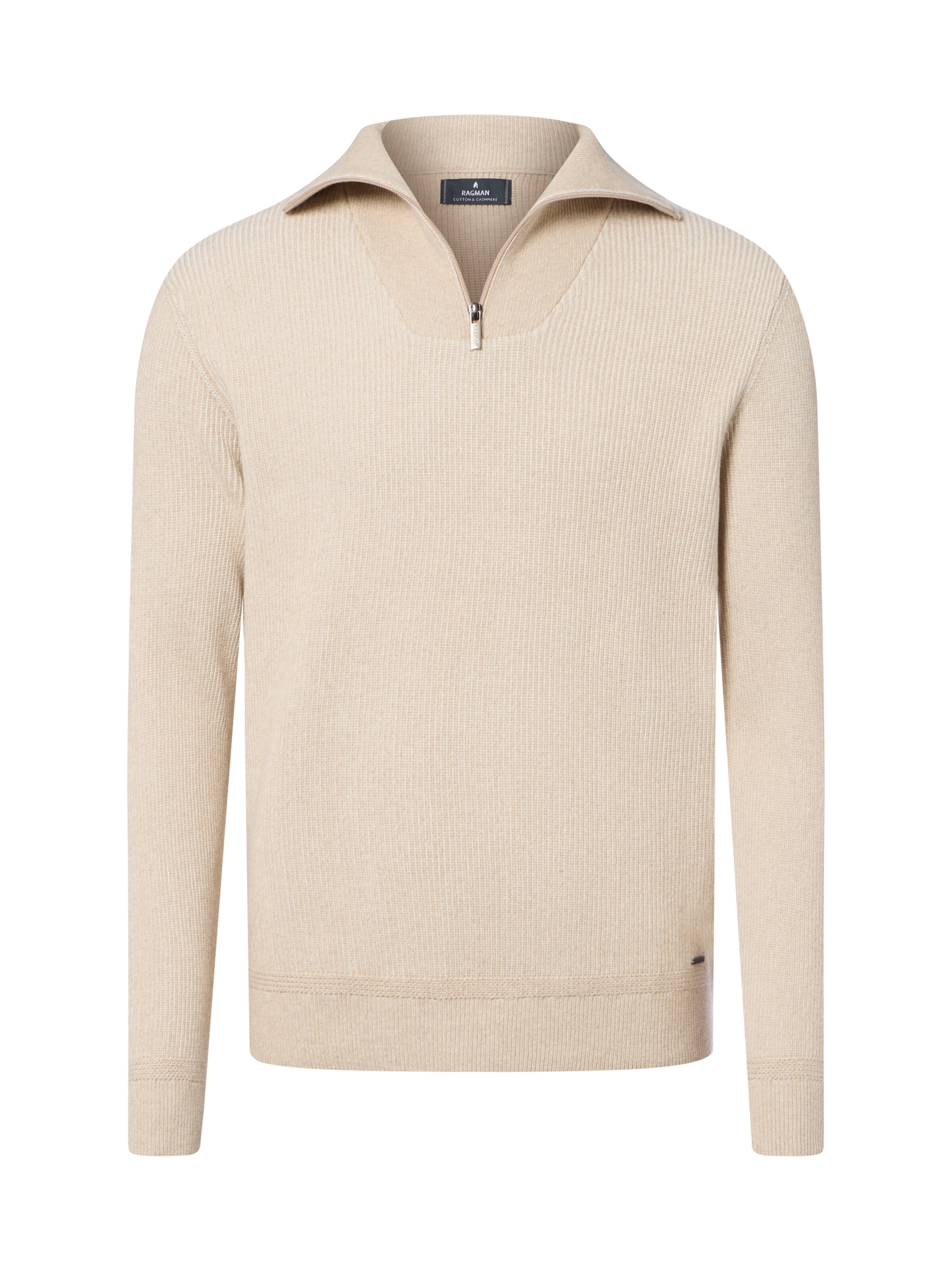 Ragman Pullover in Beige: Vorderseite