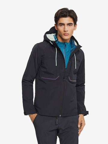 ESPRIT Sportjas in Blauw: voorkant