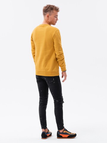 Ombre Sweatshirt 'B1146' in Yellow
