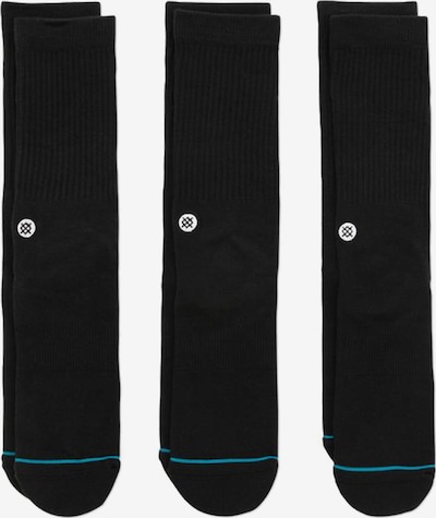 Stance Athletic Socks in Aqua / Black, Item view
