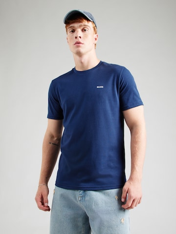 HOLLISTER Tričko – modrá: přední strana