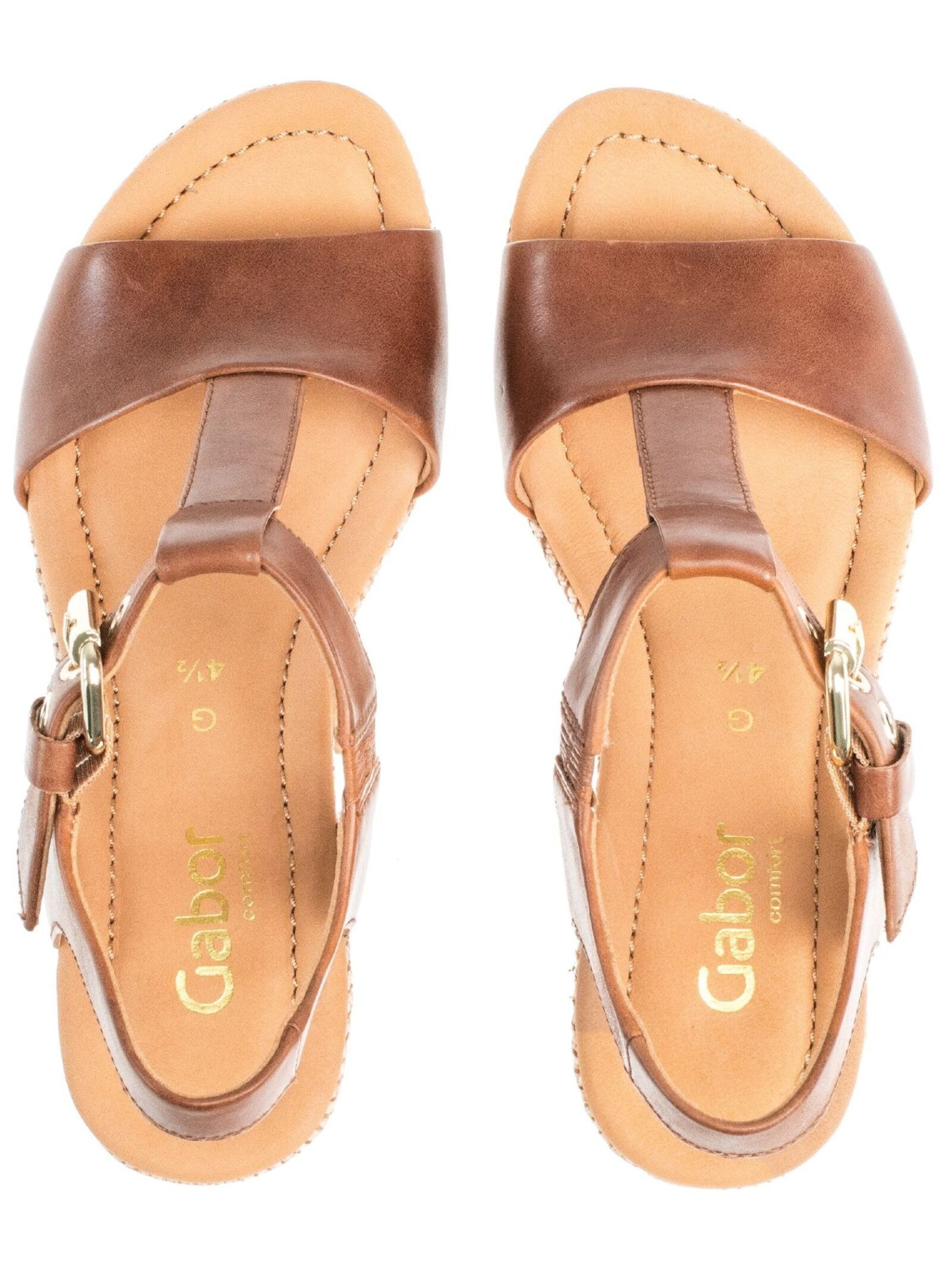 GABOR Sandaal in Bruin