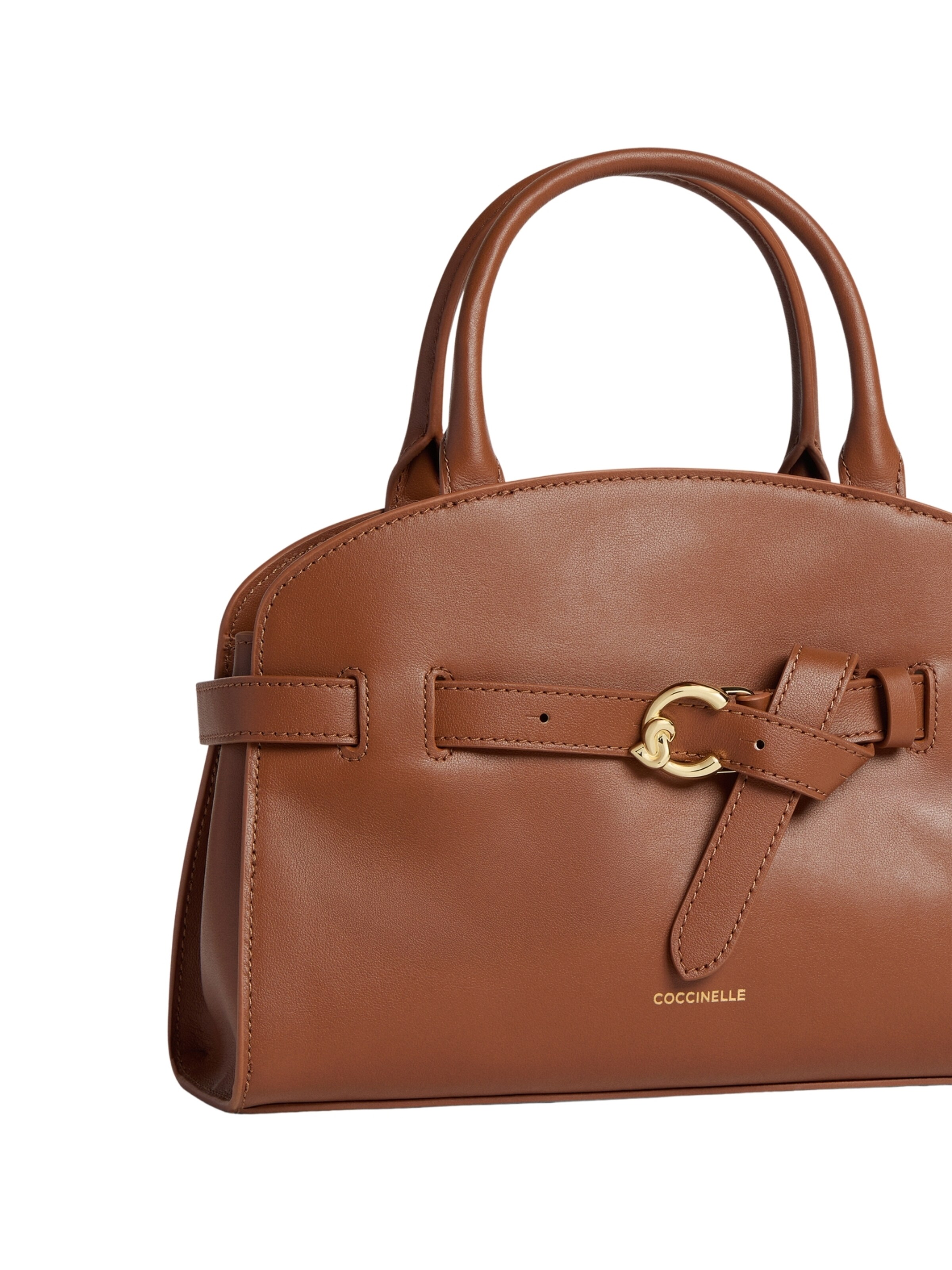 Coccinelle - Bolso de mano '5' en marrón