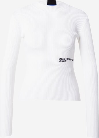 KARL LAGERFELD JEANS Shirt in White: front