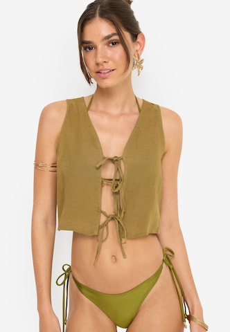 LSCN by LASCANA Bluse in Grün: Vorderseite