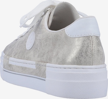 Baskets basses Rieker en blanc