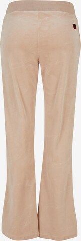 FUBU Flared Broek in Beige