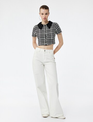 Koton Strickjacke in Schwarz