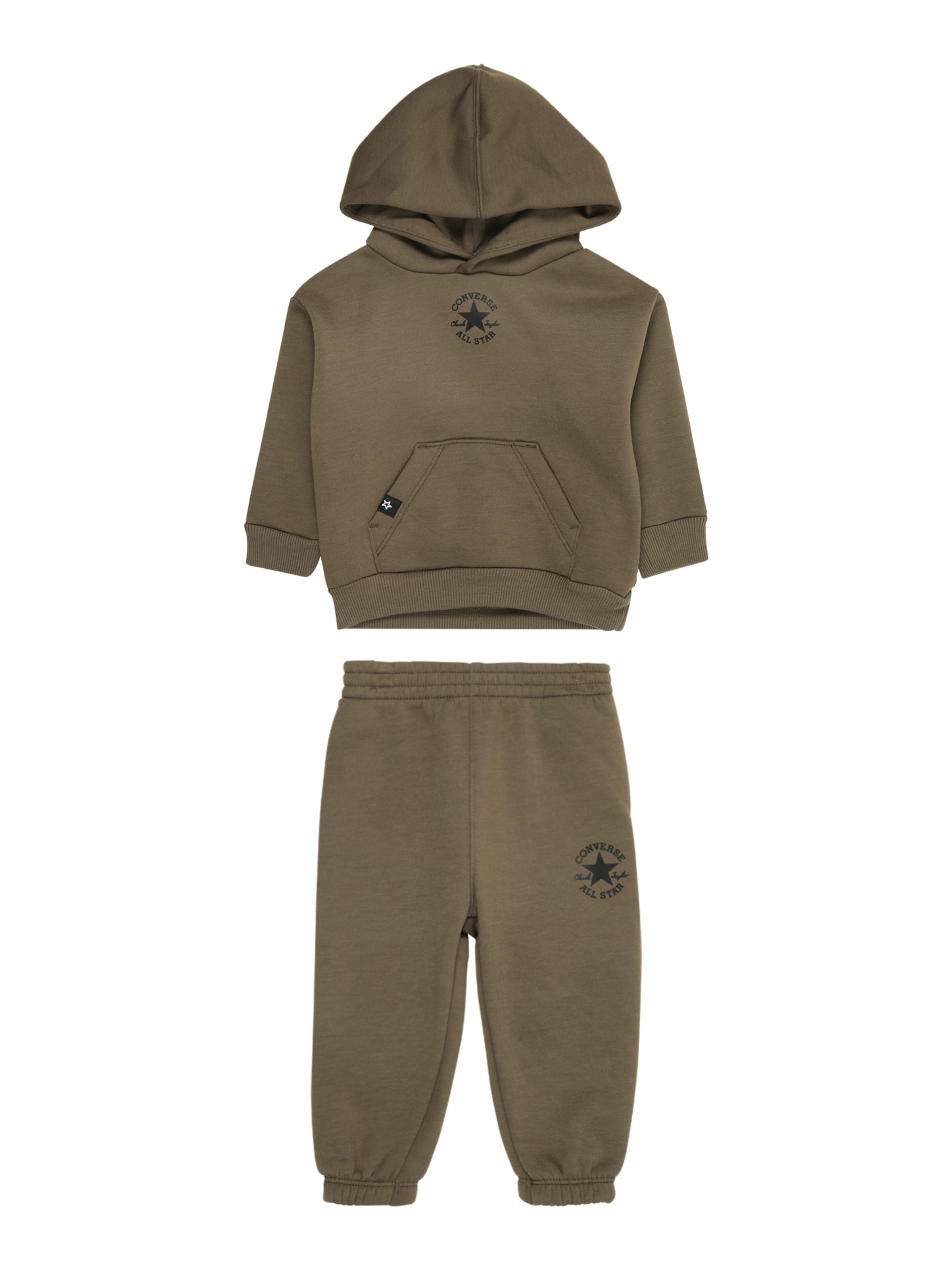 Tuta da jogging di CONVERSE in verde: frontale
