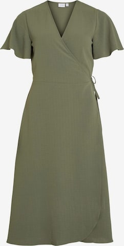 VILA - Vestido 'Lovie' en verde: frente