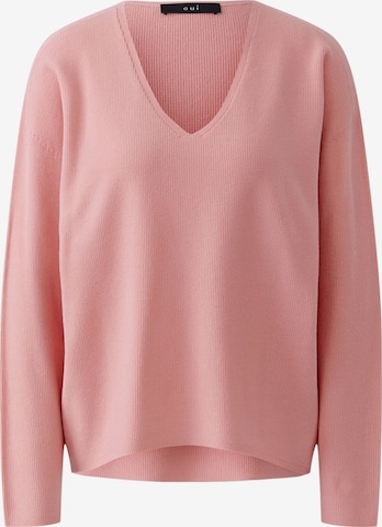 OUI Sweater 'Freyja' in Pink: front