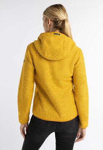 Veste en polaire Schmuddelwedda en jaune