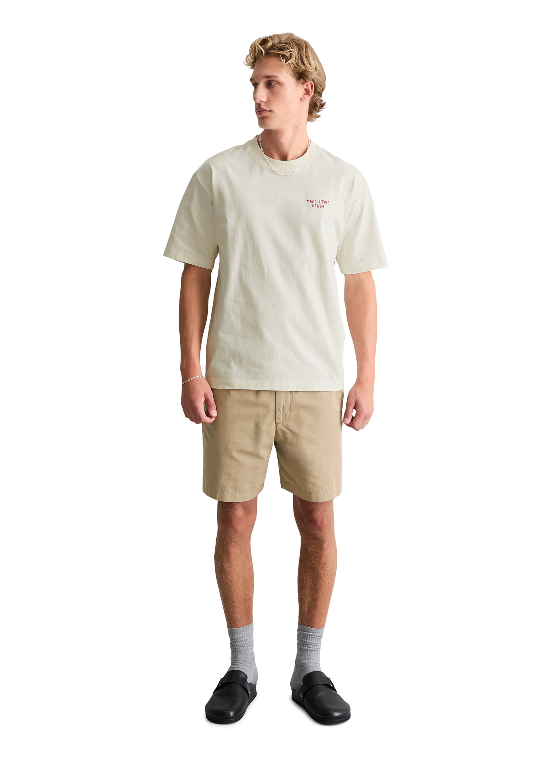 Marc O'Polo DENIM Shirt 'Crayfish Capsule' in Wit