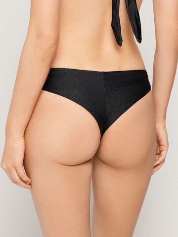Tezenis Bikini Bottoms 'Royal Essence' in Black