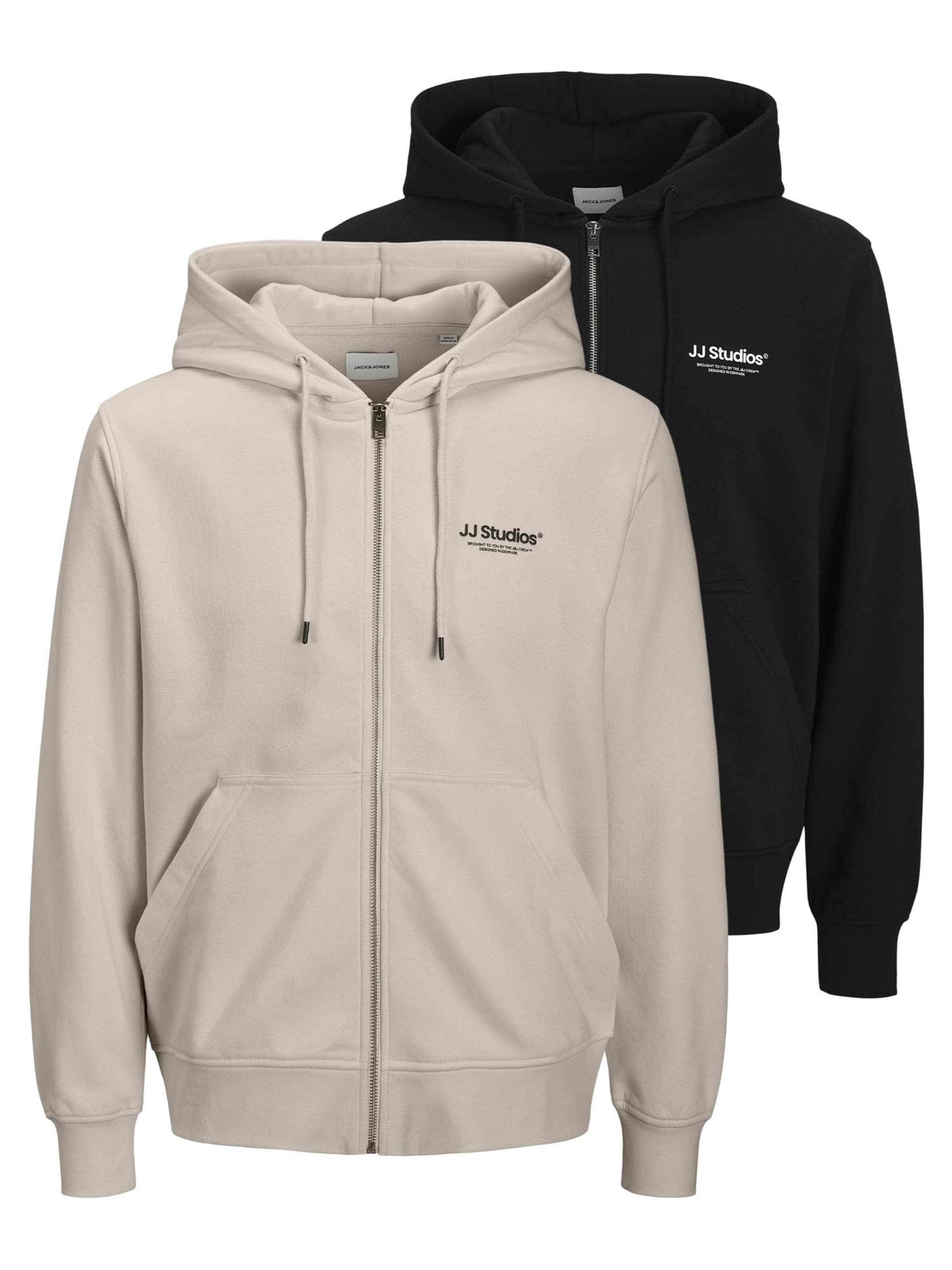 JACK & JONES Sweat jacket 'Soho' in Mixed colours: front