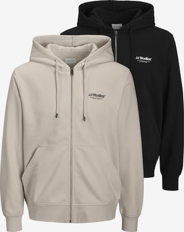 JACK & JONES Sweat jacket 'Soho' in Mixed colours: front