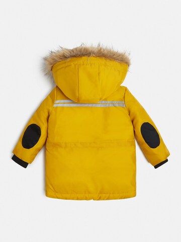 GUESS Winter Jacket in Yellow
