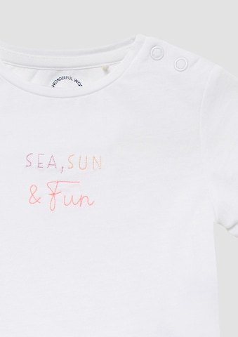 T-Shirt s.Oliver en blanc