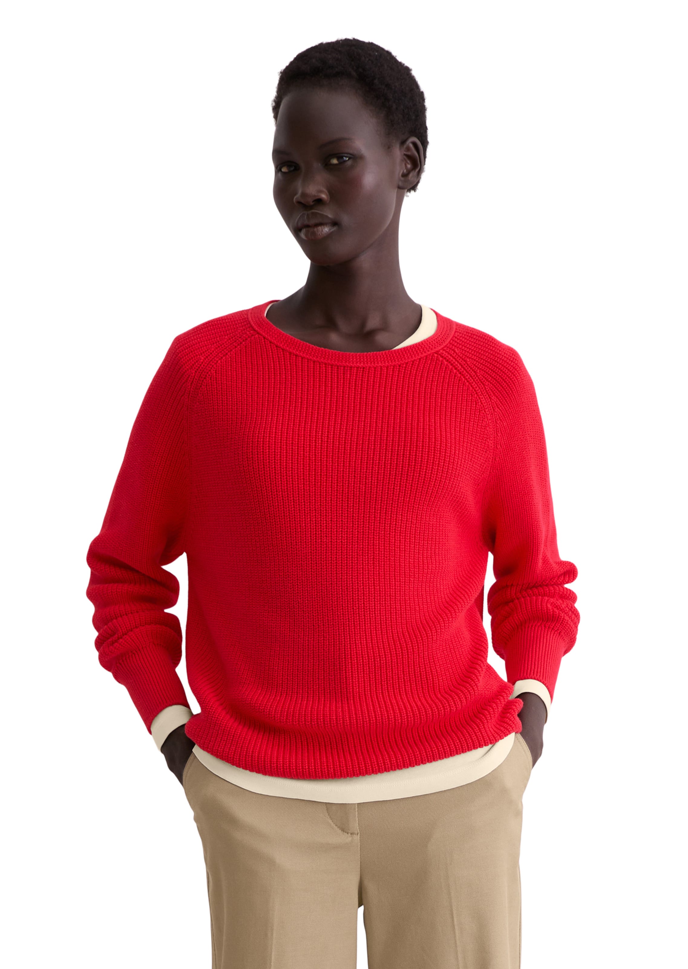 Marc O'Polo Pullover in Rot: Vorderseite