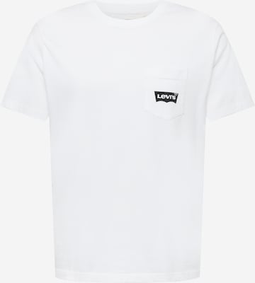 LEVI'S T-shirt i vit: framsida