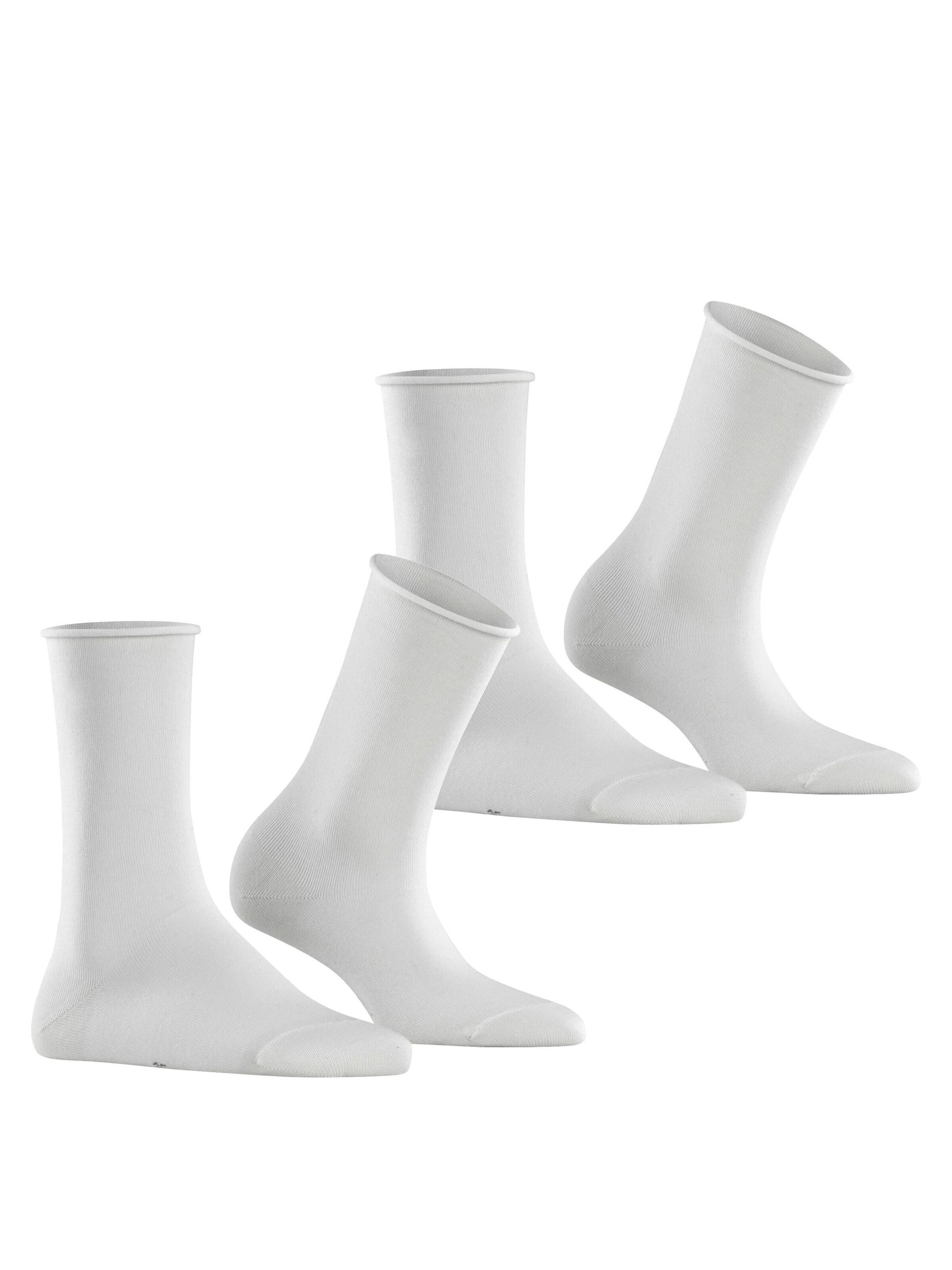 ESPRIT Socken 'Basic Pure 2-Pack'‌‌‌ in Weiß