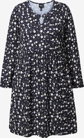 Ulla Popken Dress in Black: front