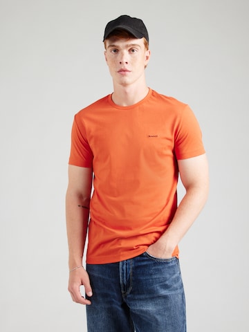 GANT Tričko – oranžová: přední strana