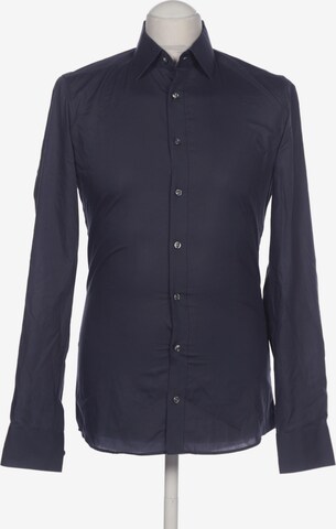 Marvelis Button Up Shirt in S in Blue: front