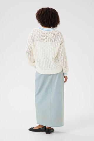 Pull-over 'CRPreps' Cream en blanc