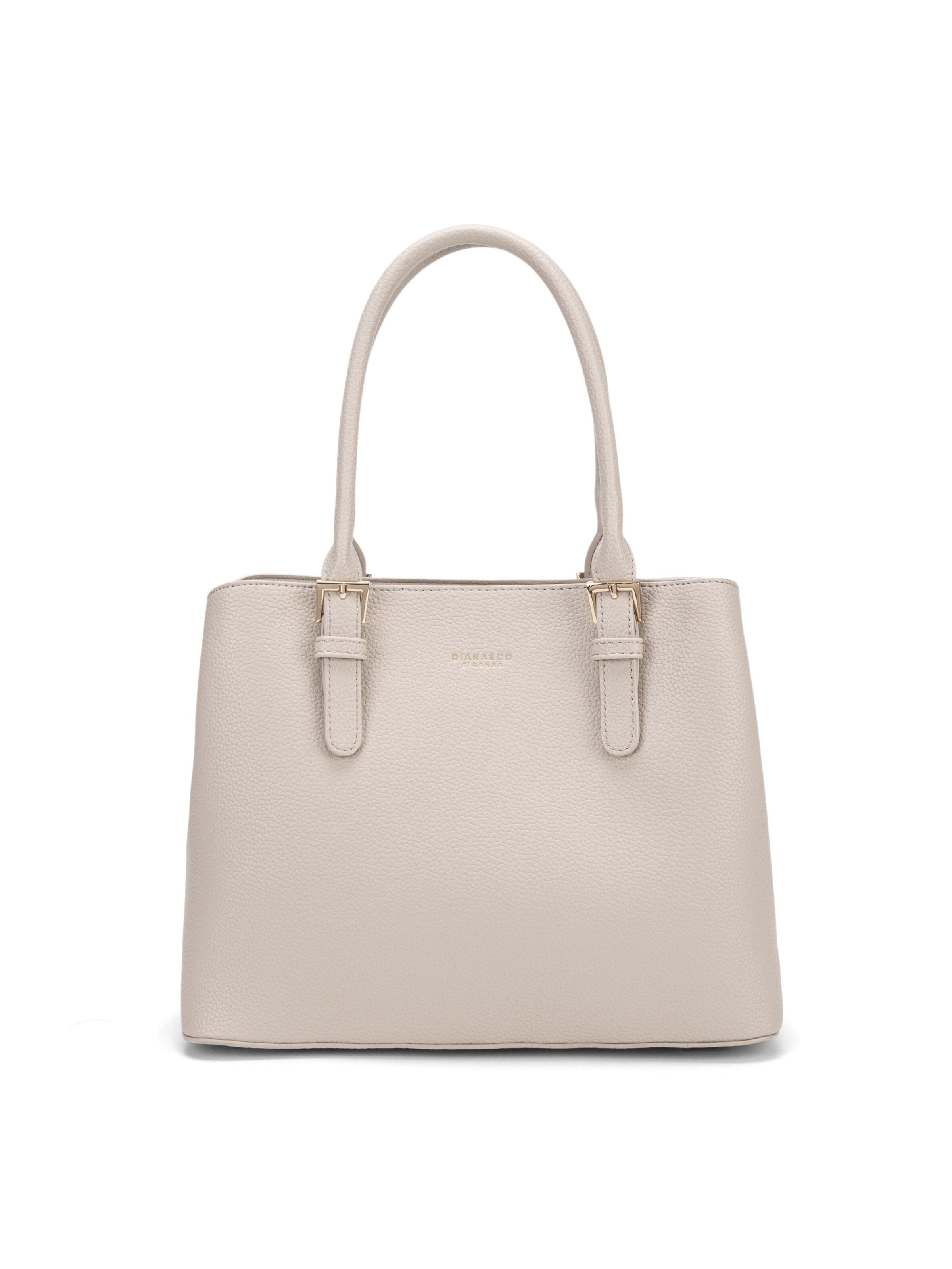 Borsa a mano di Diana&Co. in grigio: frontale