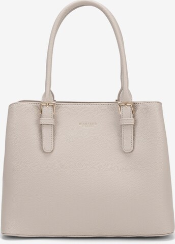 Borsa a mano di Diana&Co. in grigio: frontale