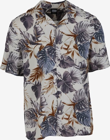 Urban Classics Overhemd in Wit: voorkant