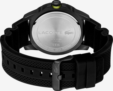 LACOSTE Analoguhr in Schwarz