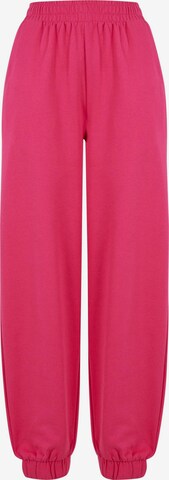 Pantalon Urban Classics en rose : devant