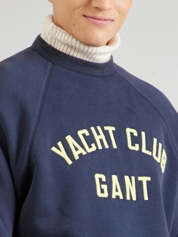 GANT Sweatshirt 'YACHT' in Blau
