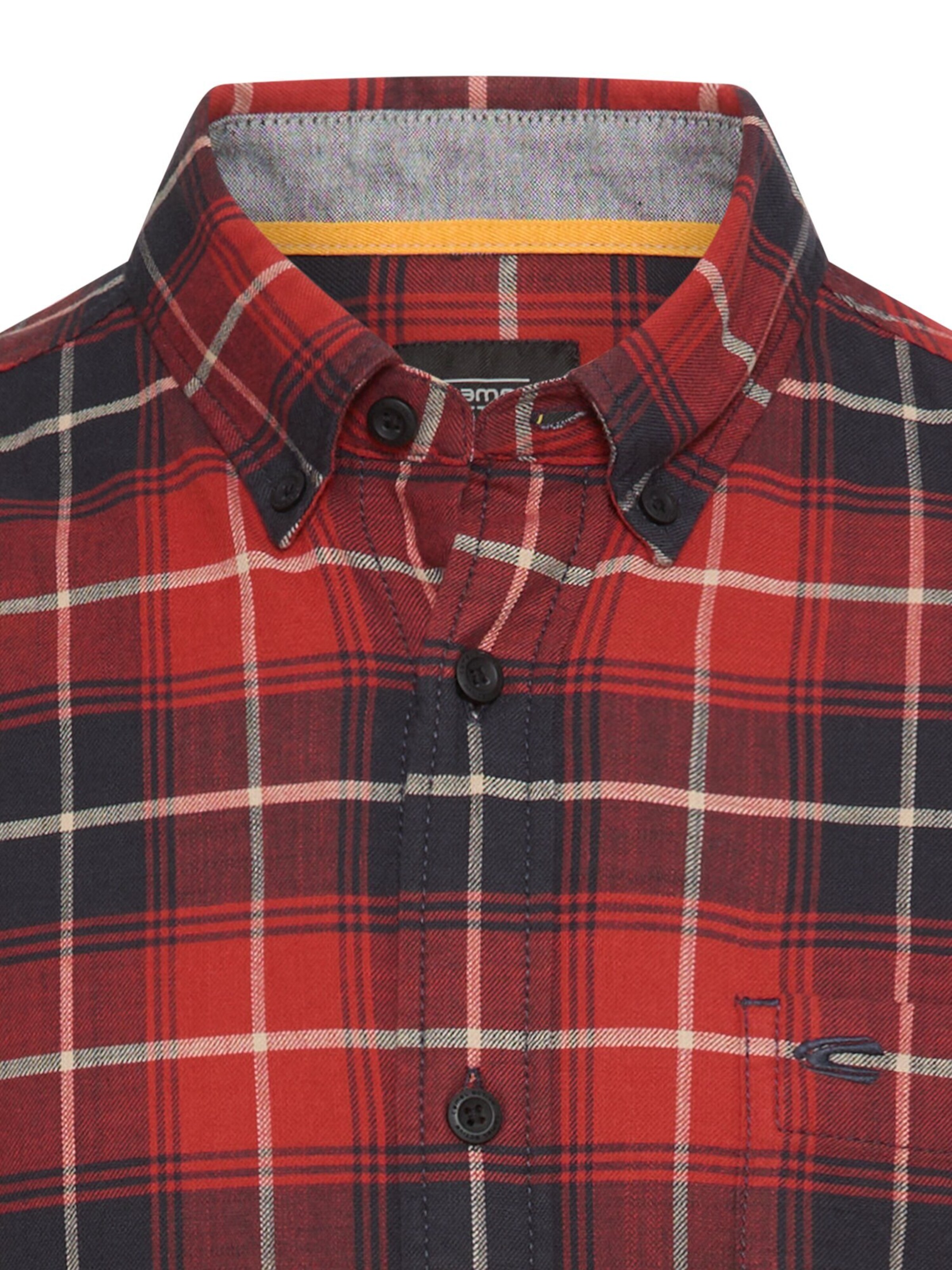 CAMEL ACTIVE - Regular Fit Camisa em vermelho