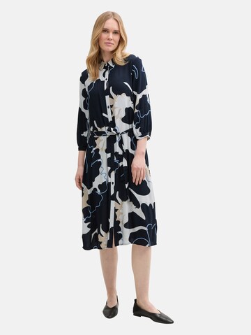 TOM TAILOR Blousejurk in Blauw